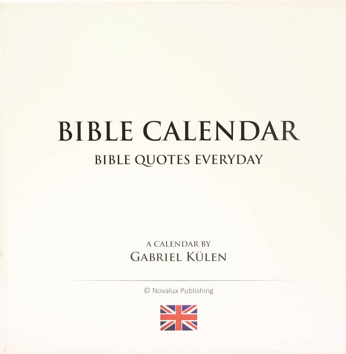 Gabriel Külen : Bible calendar