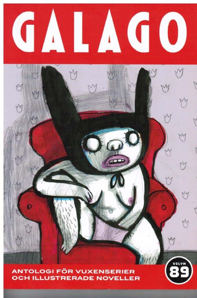 Galago. Antologi för vuxenserier och illustrerade noveller. Volym 89