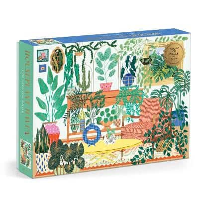 Galison : Houseplant Haven 1000 Piece Foil Puzzle