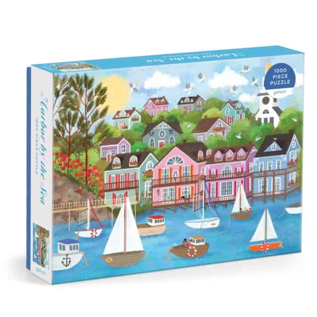 Galison : Joy Laforme Harbor by the Sea 1000 Piece Puzzle