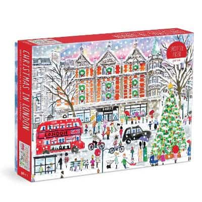Galison : Michael Storrings Christmas in London 1000 Piece Puzzle