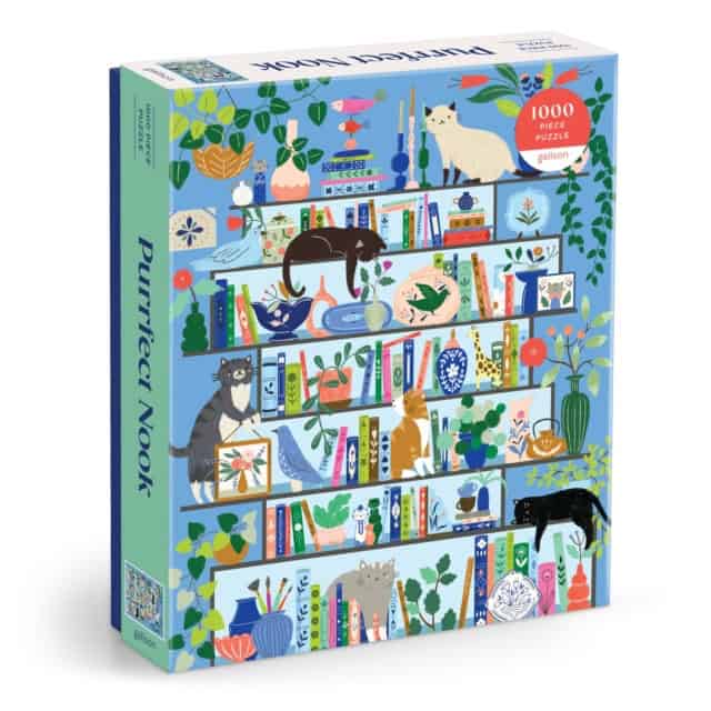 Galison : Purrfect Nook 1000 Piece Puzzle