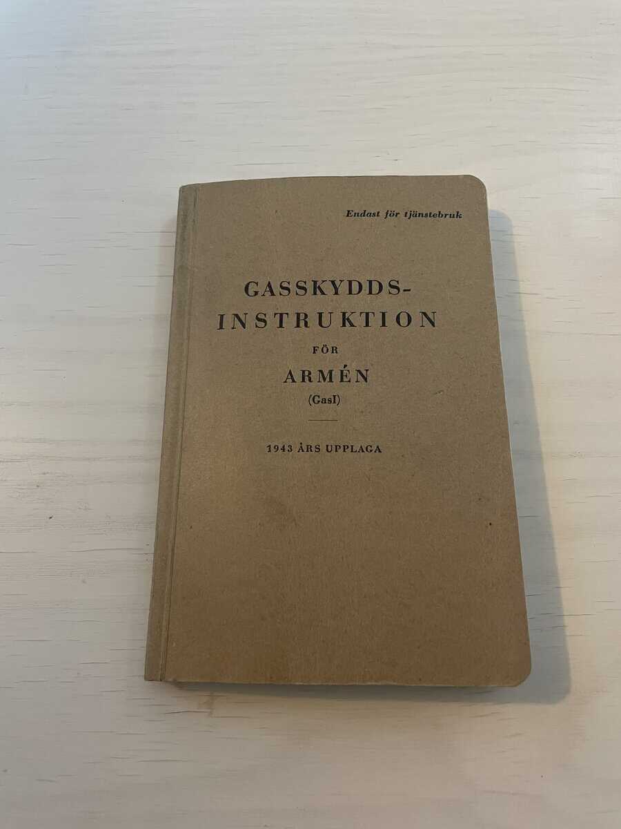 Gasskyddsinstruktion för armén 1943 års upplaga