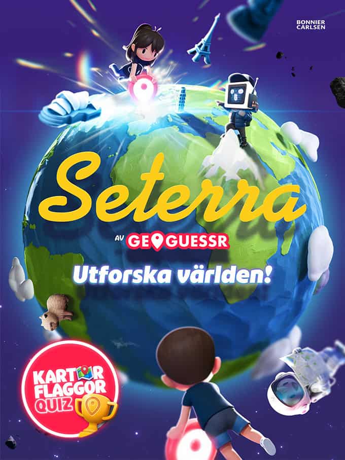 GeoGuessr ; Redaktionell, text : Seterra