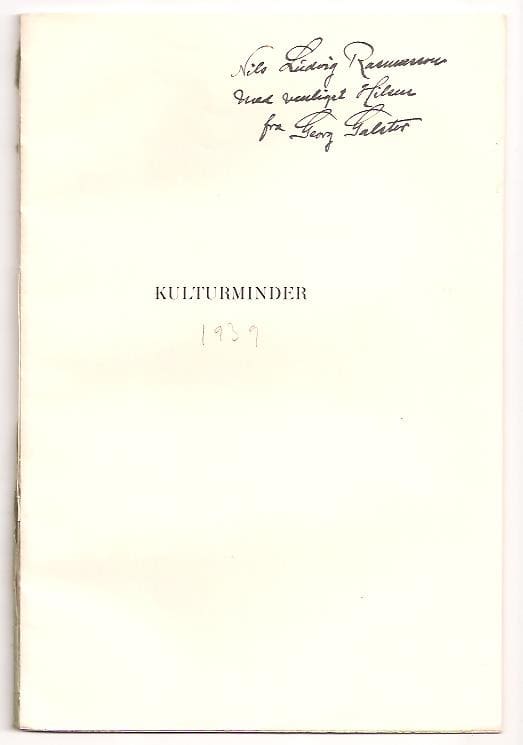 Georg Galster : Det Kongelige Myntcabinet efter Johs. Wiederwelts tegninger 1781