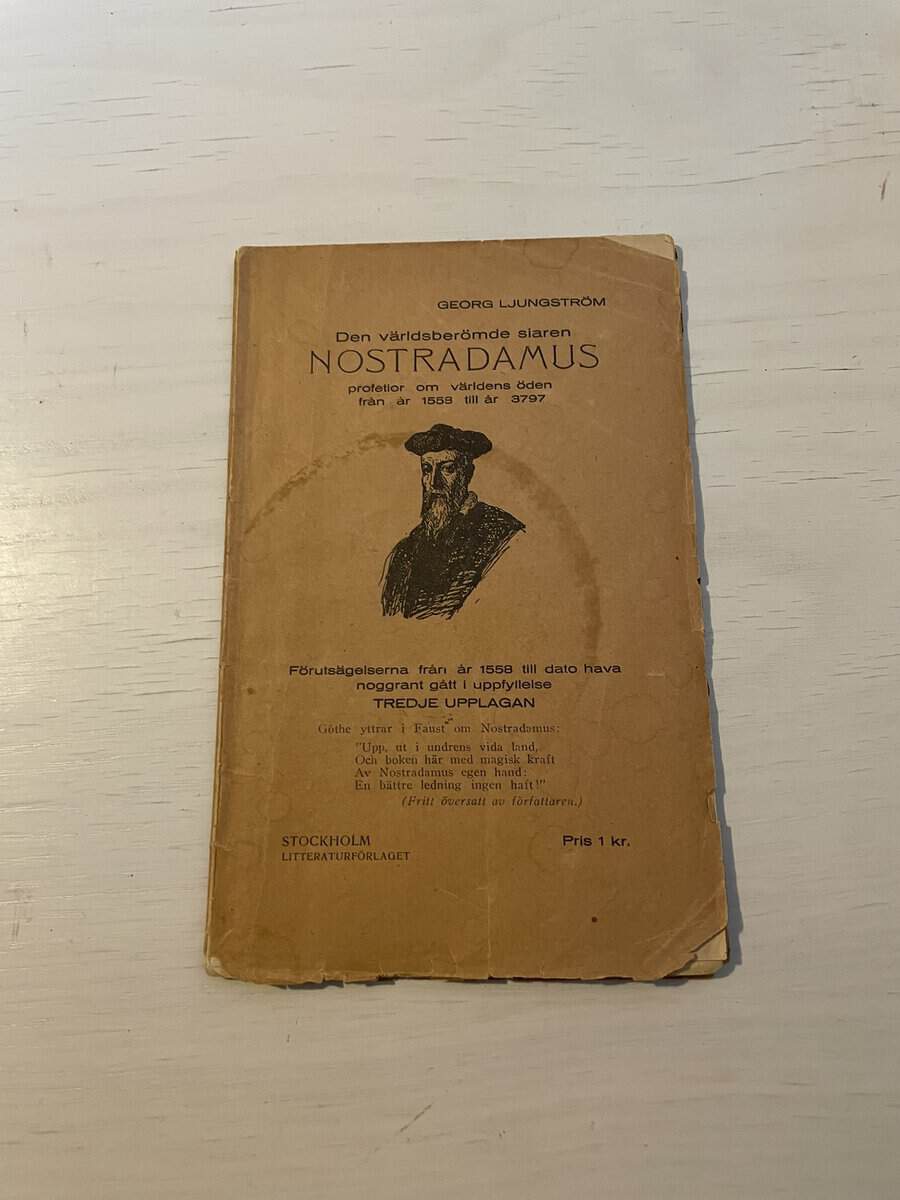 Georg Ljungström : Den världsberömde siaren Nostradamus
