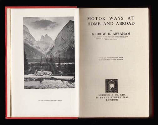 George D Abraham : Motor Ways at Home and Abroad