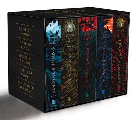 George R. R. Martin : A Game of Thrones, 5 vol box