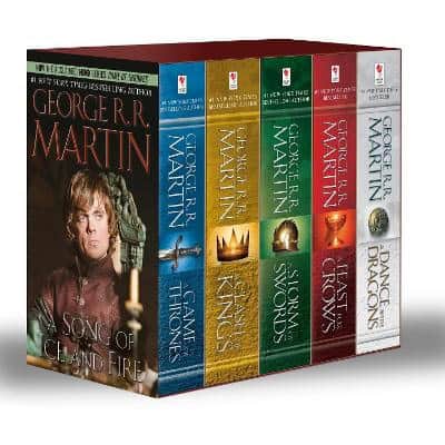George R. R. Martin : George R. R. Martin's A Game of Thrones 5-Book Boxed Set (Song of Ice and F