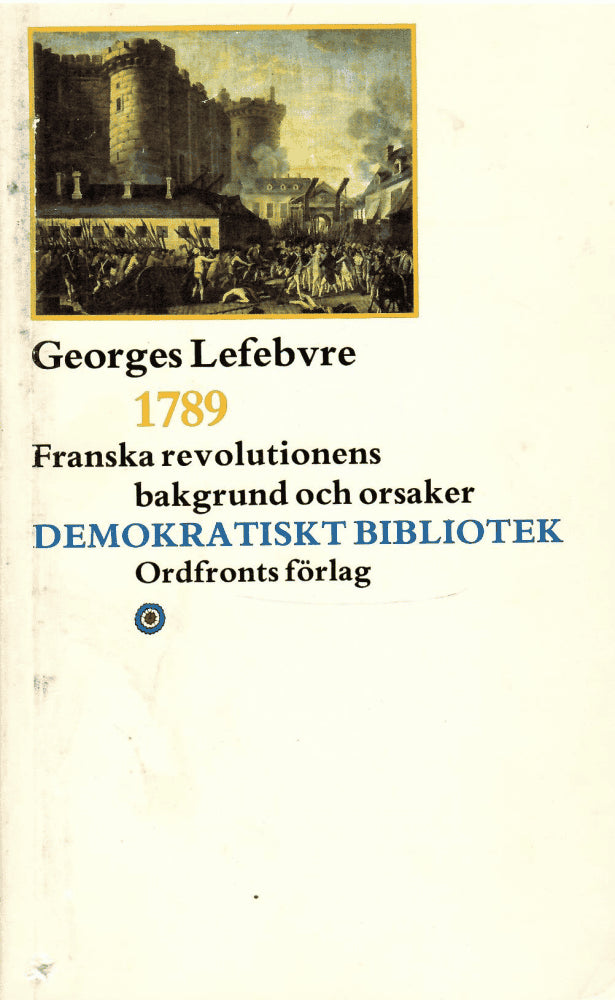 Georges Lefebvre : 1789