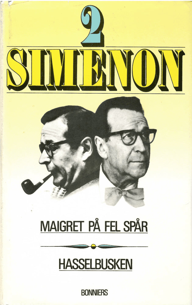 Georges Simenon : 2 Simenon - Maigret på fel spår & Hasselbusken