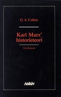 Gerald Allan Cohen : Karl Marx' historieteori