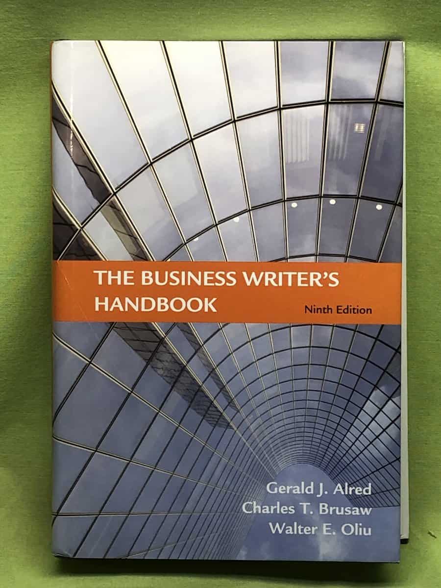 Gerald J. Alred : The business writer's handbook