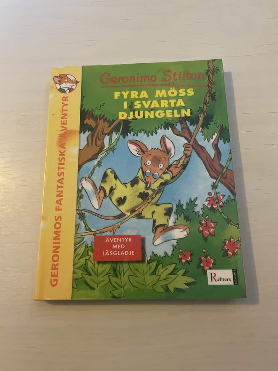 Geronimo Stilton 8 - Fyra möss i svarta djungeln