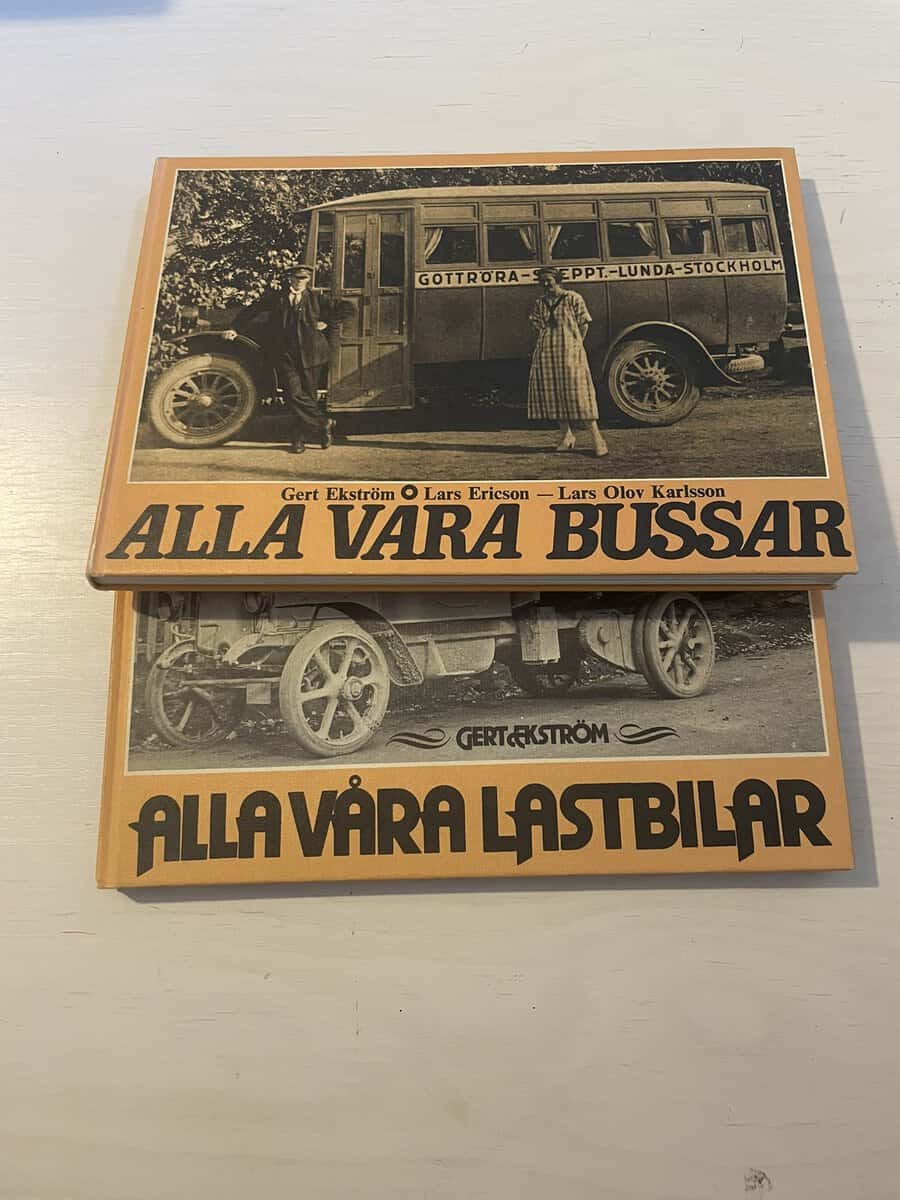 Gert Ekström : Alla våra lastbilar + Alla våra bussar