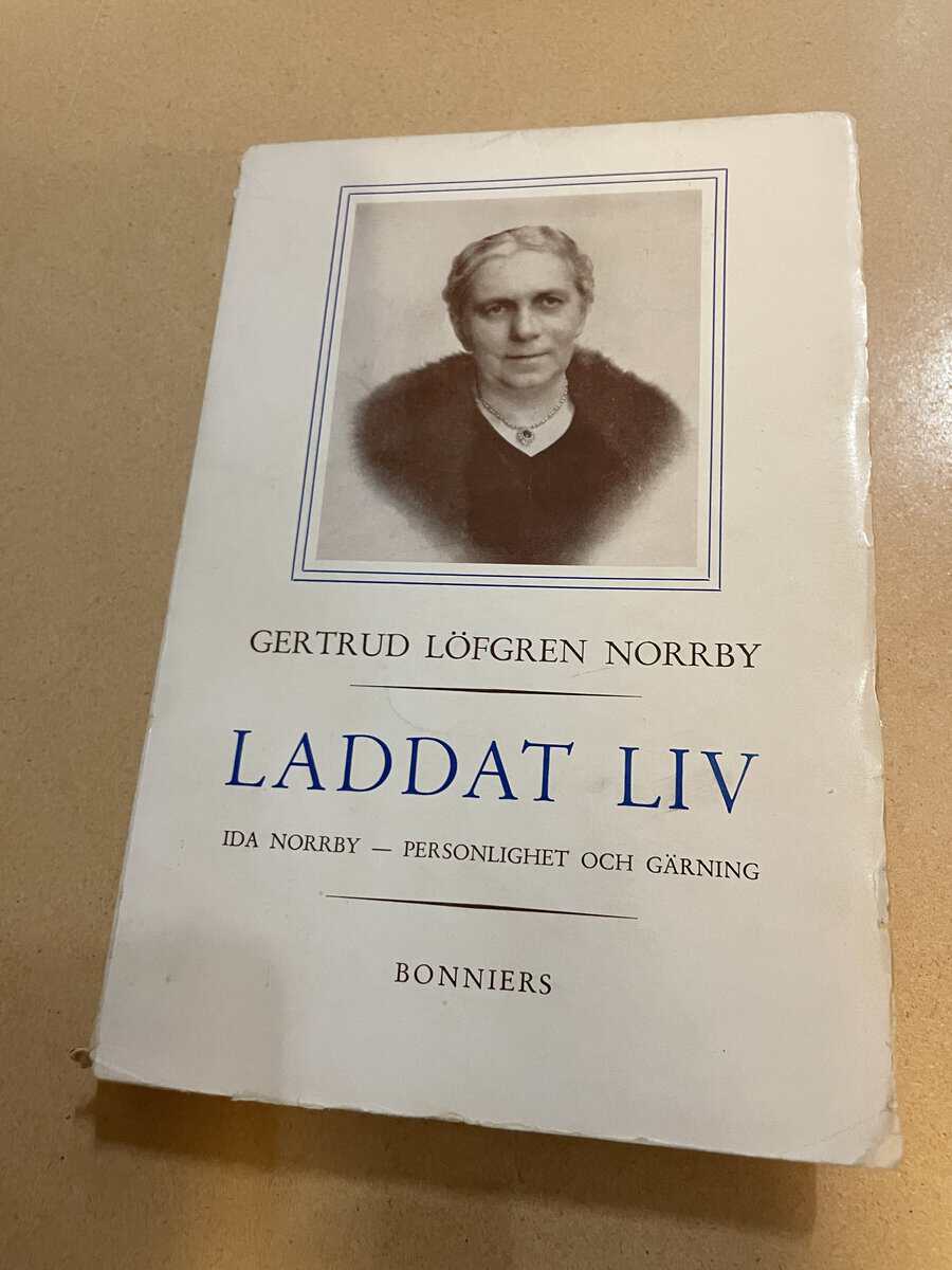 Gertrud Löfgren Norrby : Laddat liv - Ida Norrby personlighet och gärning