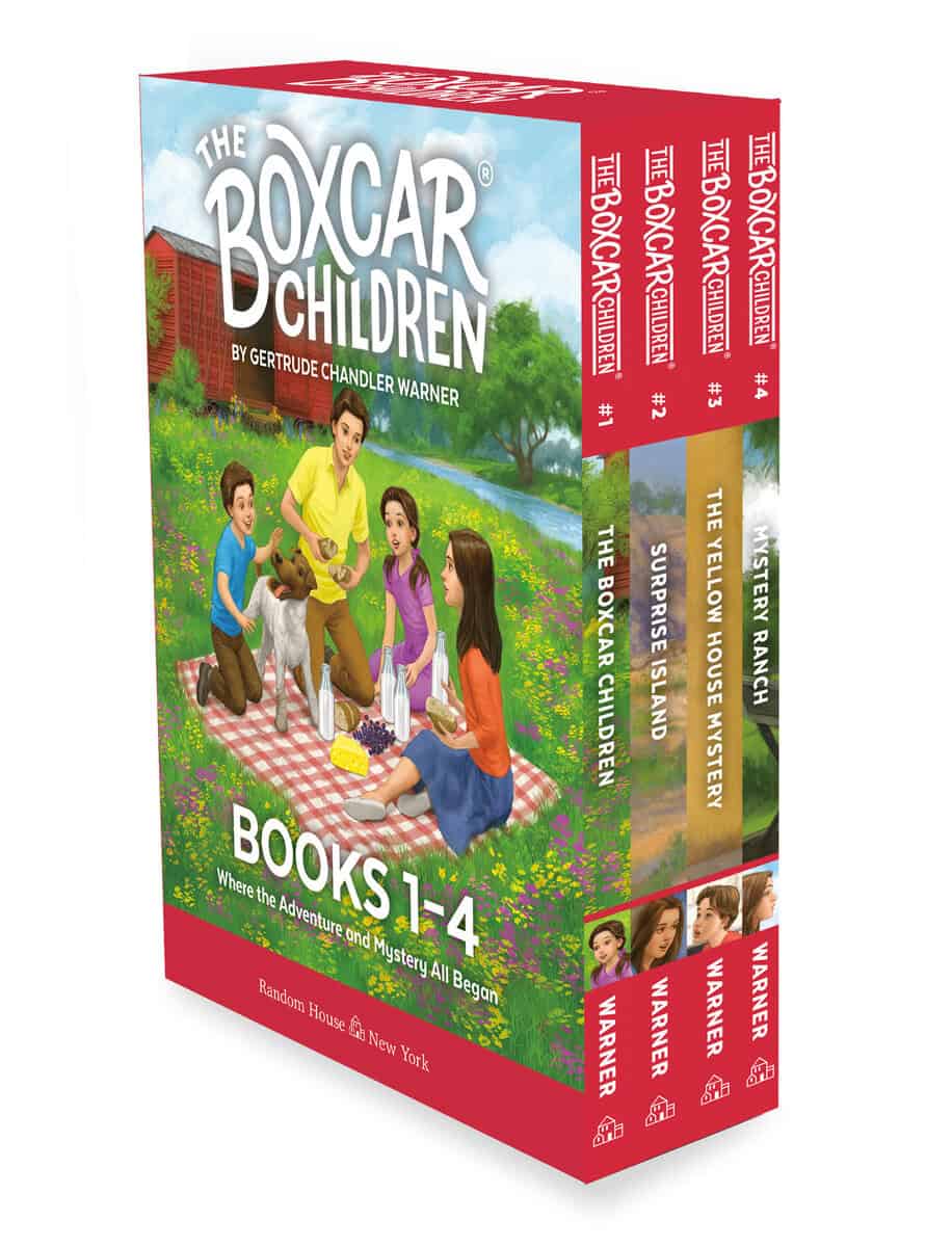 Gertrude Chandler Warner : The Boxcar Children Mysteries Boxed Set 1-4