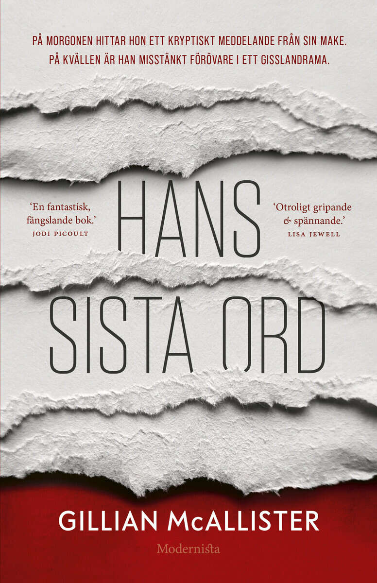 Gillian McAllister : Hans sista ord