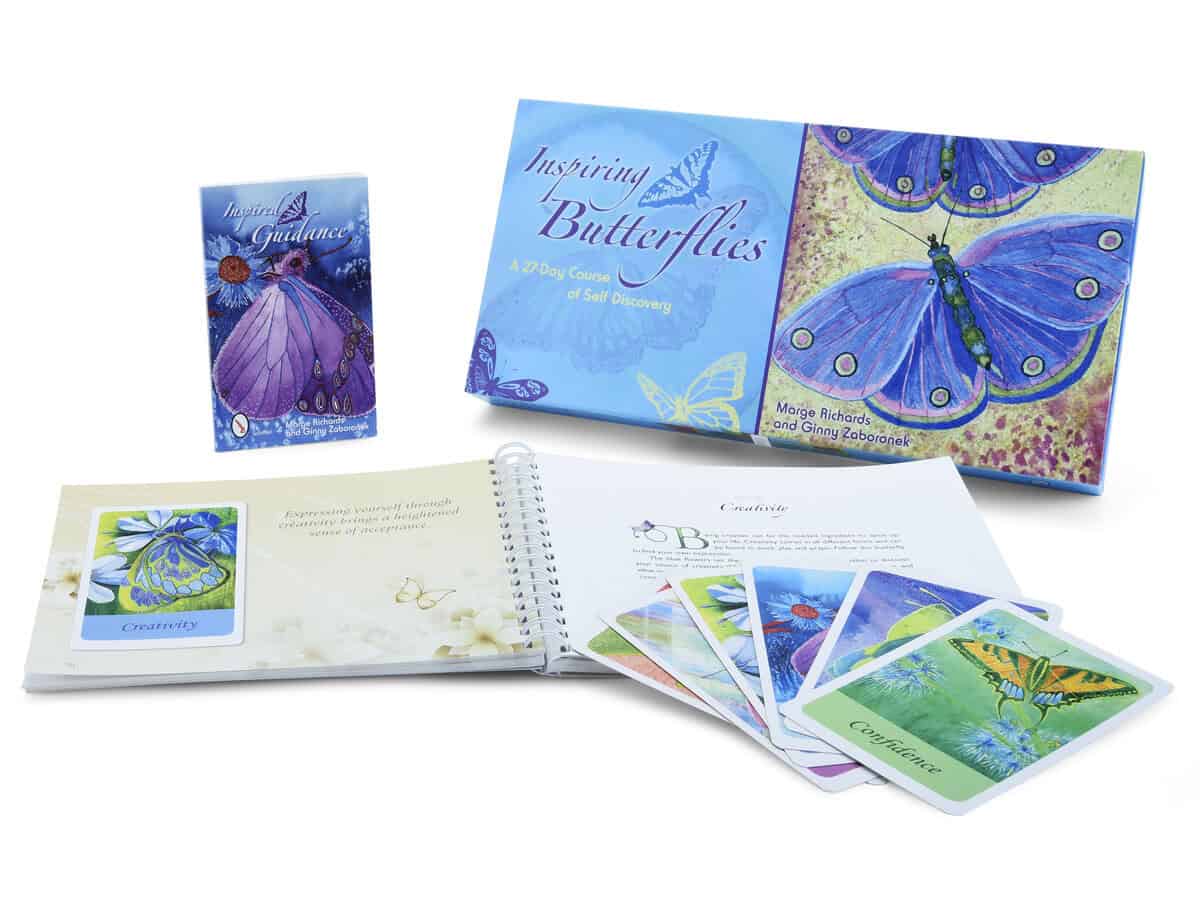 Ginny Zaboronek : Inspiring butterflies - a 27-day course of self discovery