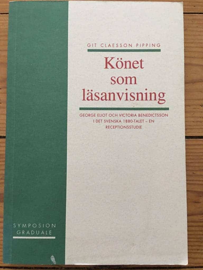 Git Claesson Pipping : Könet som läsanvisning