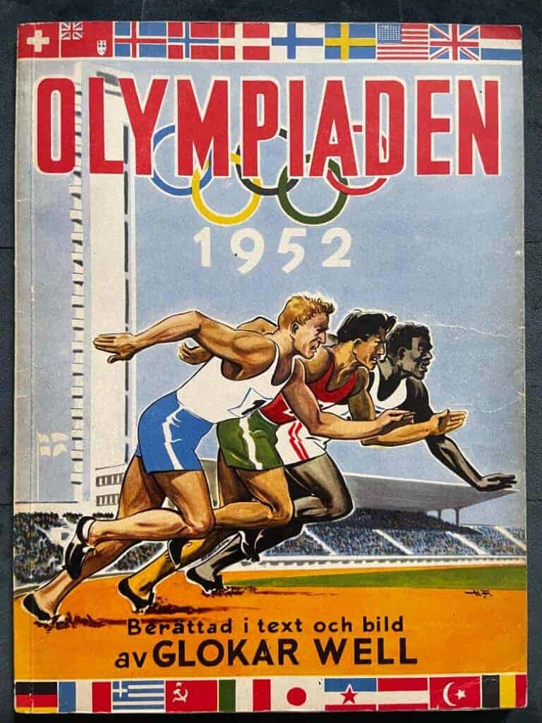 Glokar Well : Olympiaden 1952 i Helsingfors skildras i detta album illustrerat med de bästa fotografierna och berättande text