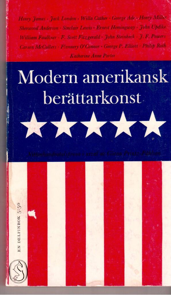 Göran Printz Påhlson : Modern amerikansk berättarkonst. Nittonhundratalprosa i urval