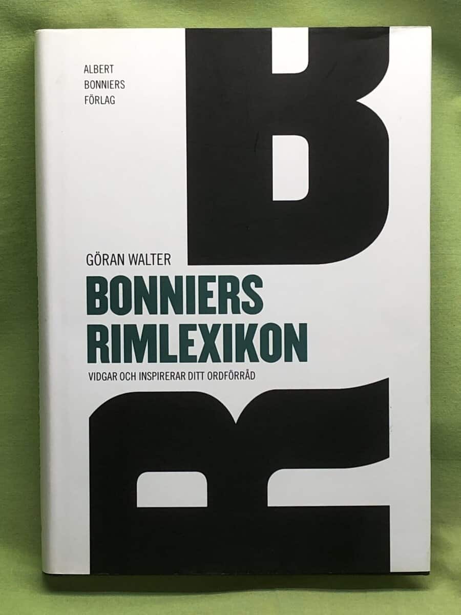 Göran Walter : Bonniers rimlexikon