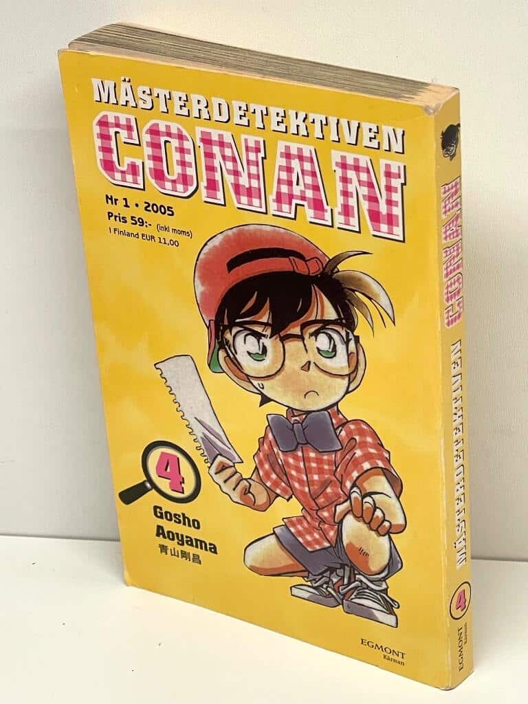 Gosho Aoyama : Mästerdetektiven Conan. 4