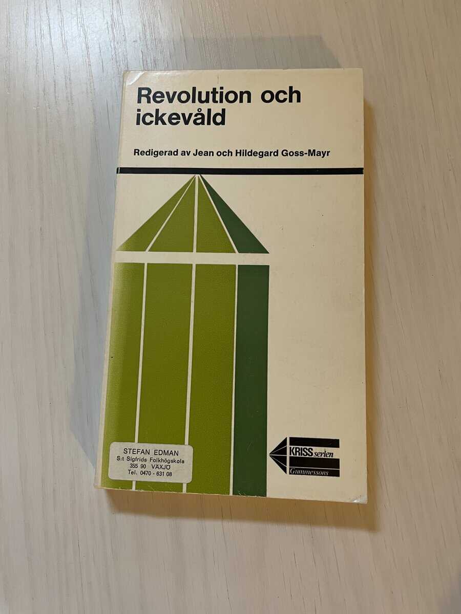 Goss-Mayr, Jean; Hildegard : Revolution och ickevåld