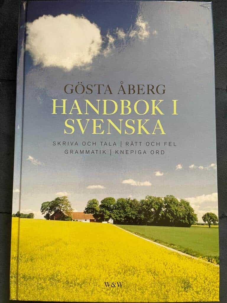 Gösta Åberg : Handbok i svenska