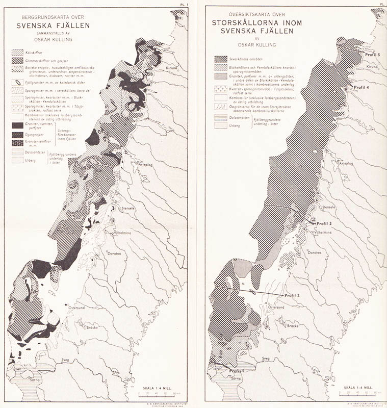 Gösta Lundqvist : De svenska fjällens natur