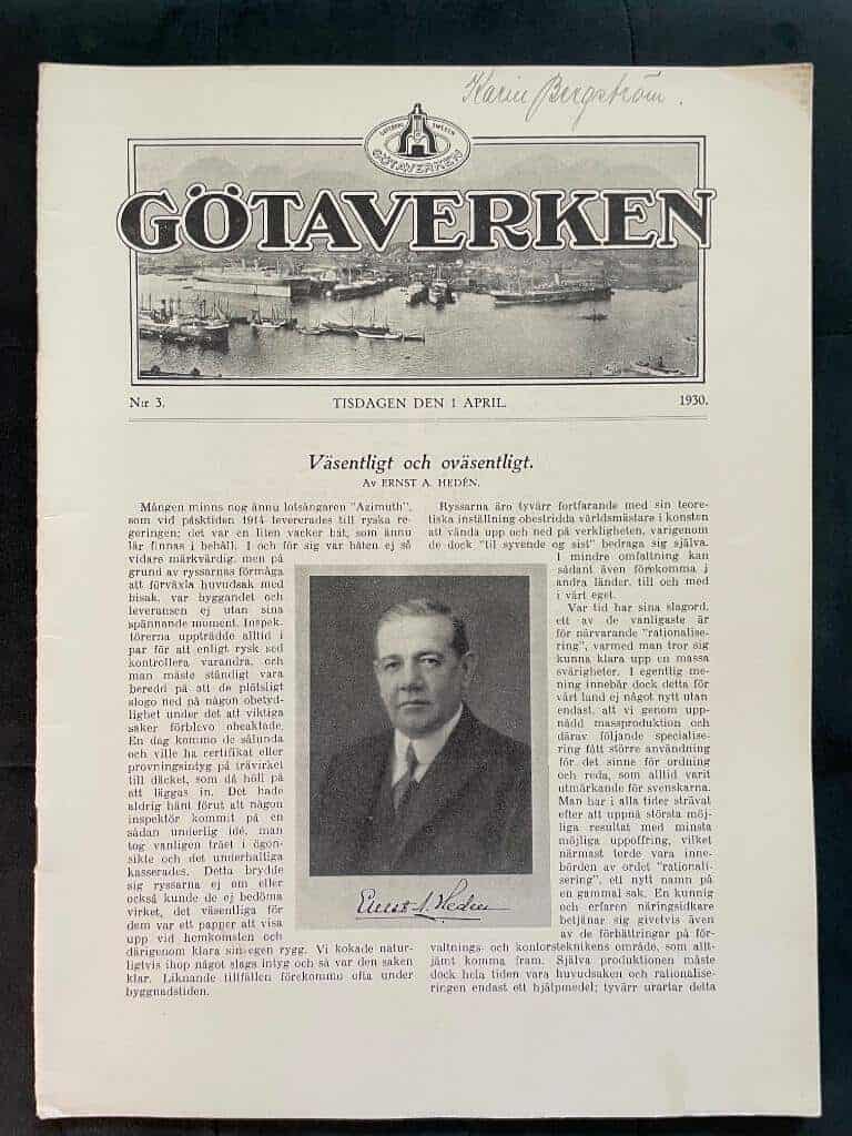 Götaverken 1930