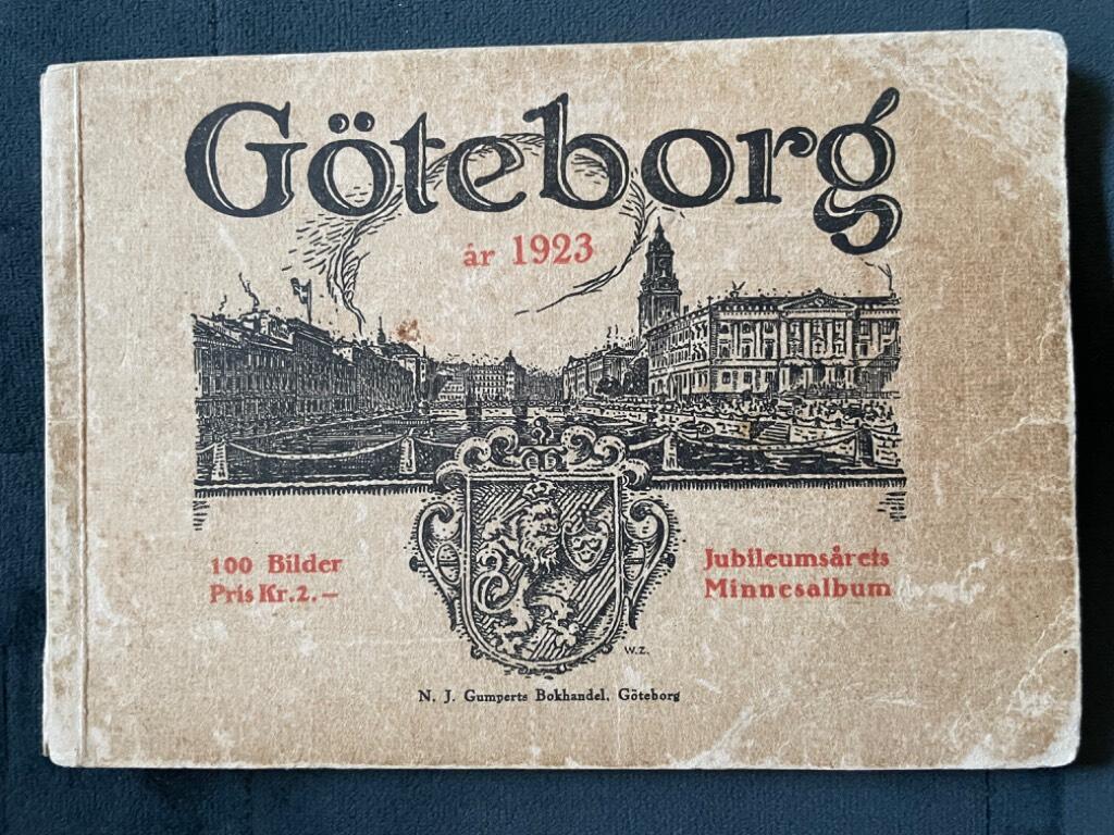 Göteborg år 1923 Minnesalbum 100 bilder