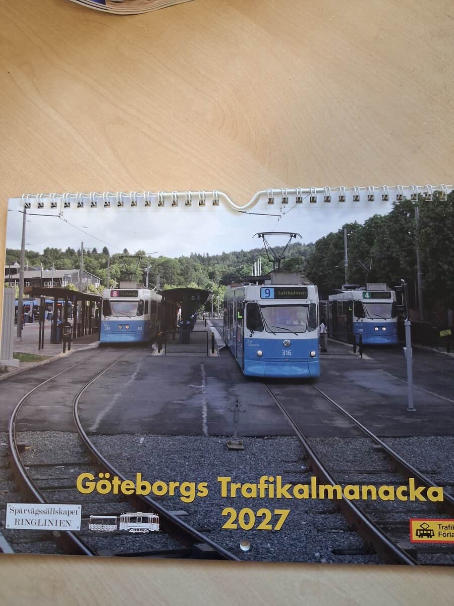 Göteborgs Trafikalmanacka 2027