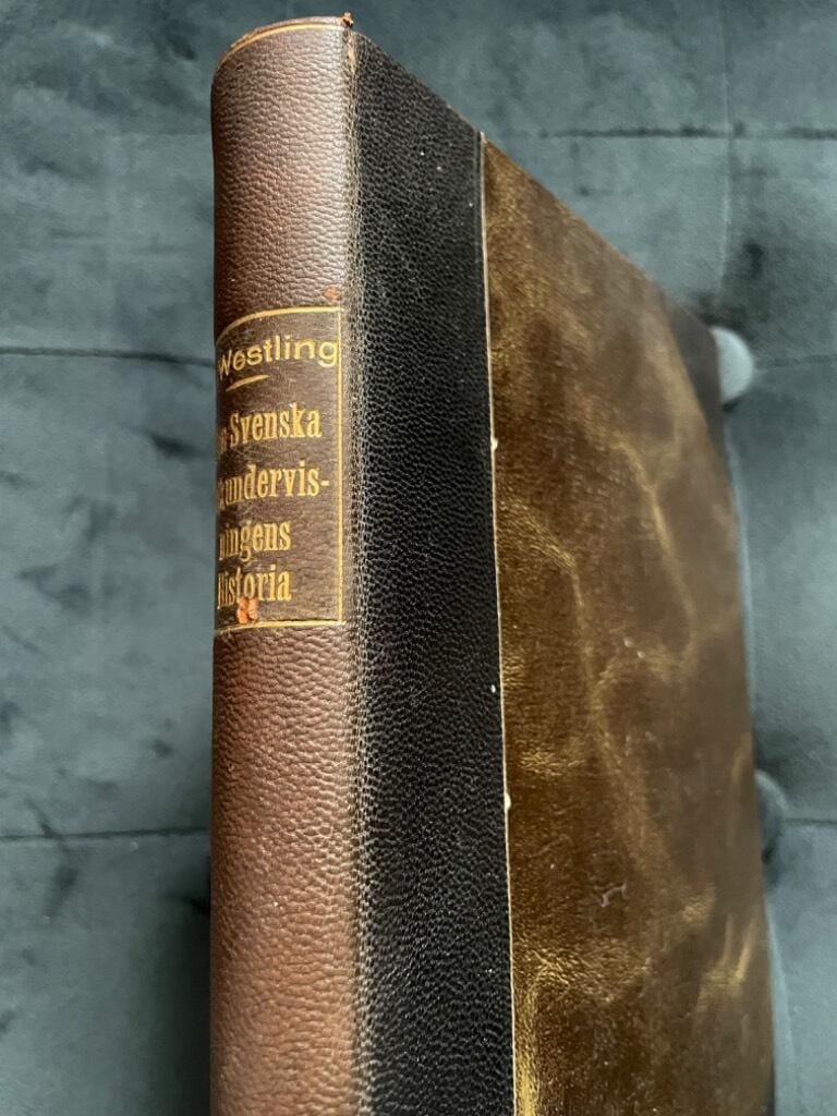 Gottfried Westling : Hufvuddragen af den svenska folkundervisningens historia
