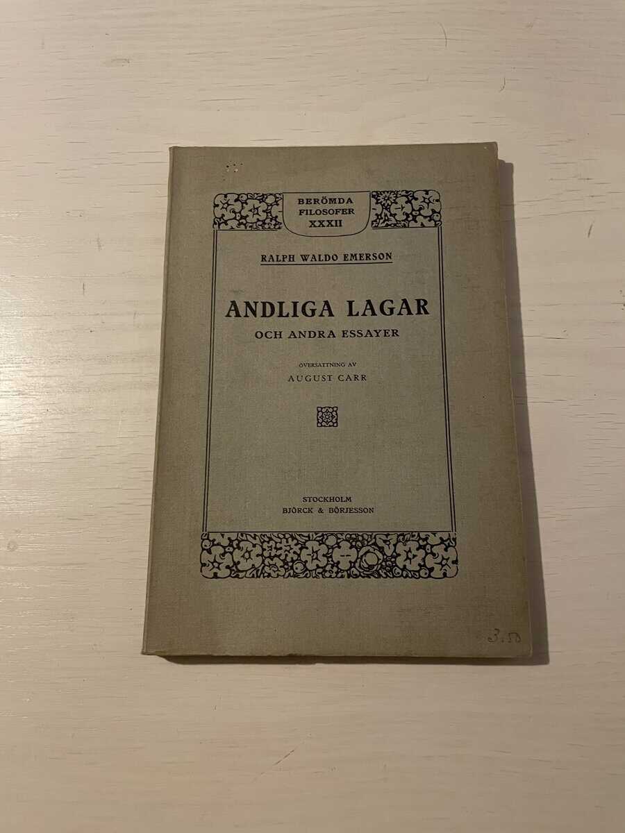 Gottfried Wilhelm Leibniz : Andliga lagar och andra essayer