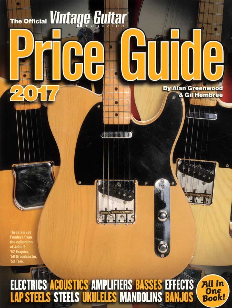 Greenwood, Alan ; Hembree, Gil : Official vintage guitar magazine price guide 2017