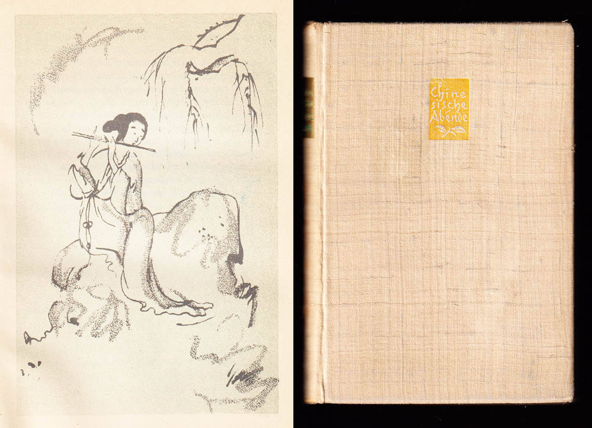 Greiner, Leo ; Tsou Ping Shou : Chinesische Abende. Novellen und Geschichten. In Gemeinschaft mit Tsou Ping Shou aus der chinesischen Ursprache übertragen von Leo Greiner. Mit zehn Originallithographien von Emil Orlik