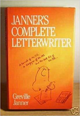 Greville Janner : Janner´s Complete Letterwriter