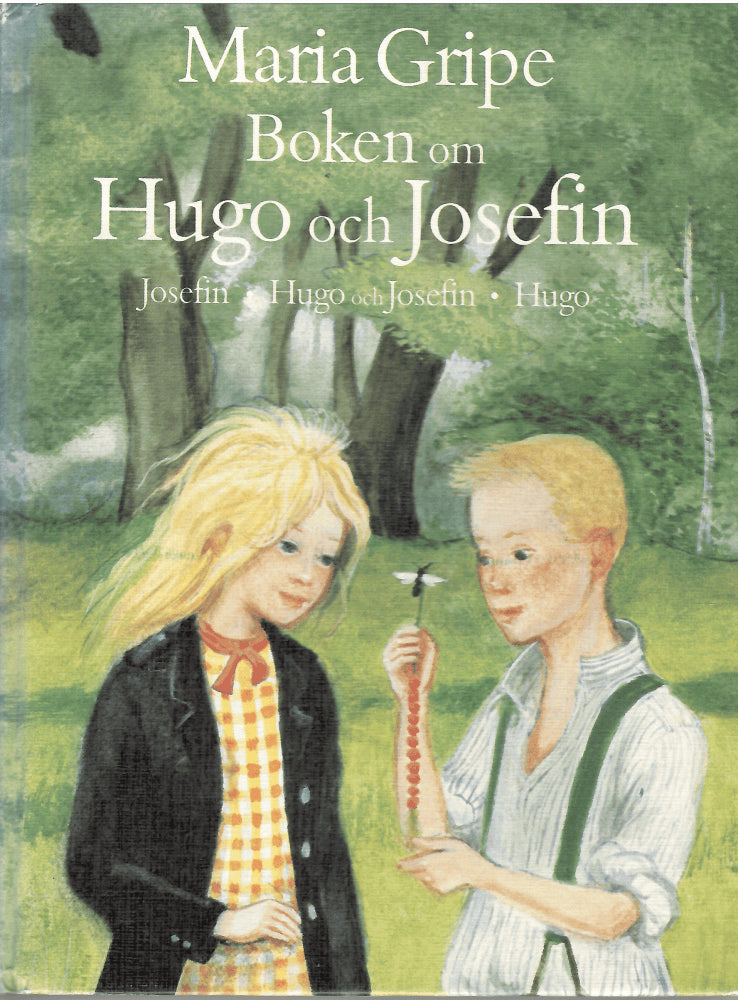 Gripe, Maria ; Gripe, Harald (teckningar) : Boken om Hugo och Josefin