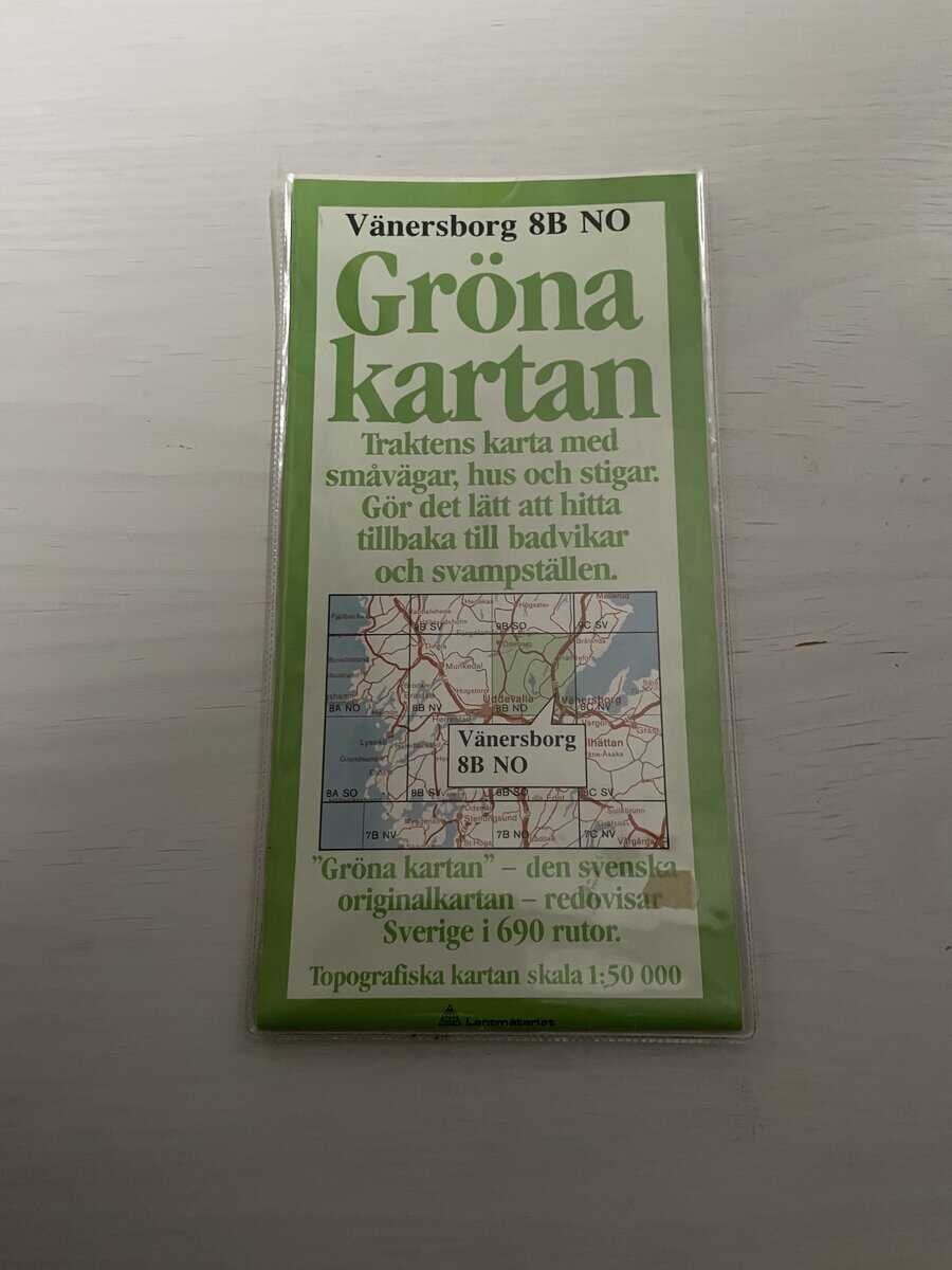 Gröna kartan - Vänersborg 8B NO