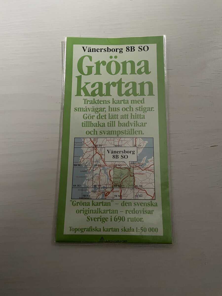 Gröna kartan - Vänersborg 8B SO
