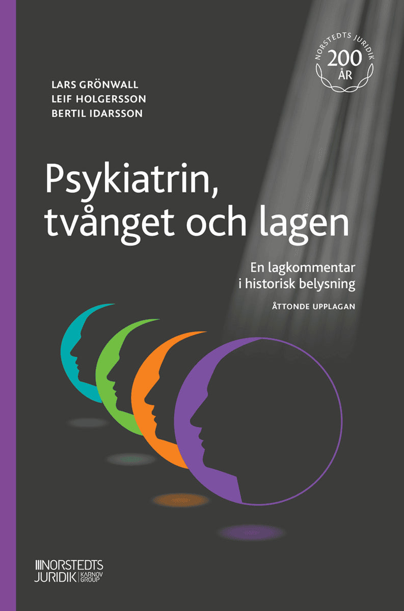 Grönwall, Lars ; Holgersson, Leif ; Idarsson, Bertil : Psykiatrin, tvånget och lagen : en lagkommentar i historisk belysning