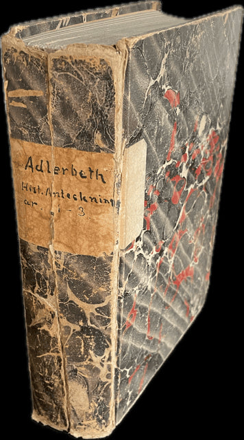 Gudmund Jöran. Adlerbeth : Historiska anteckningar 1-3. af friherre Gudmund Jöran Adlerbeth. Efter en i von Brinkmanska archivet på Trolle-Ljungby befintlig handskrift utgifne af Gust. Andersson.