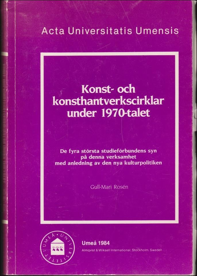 Gull-Mari Rosén : Konst