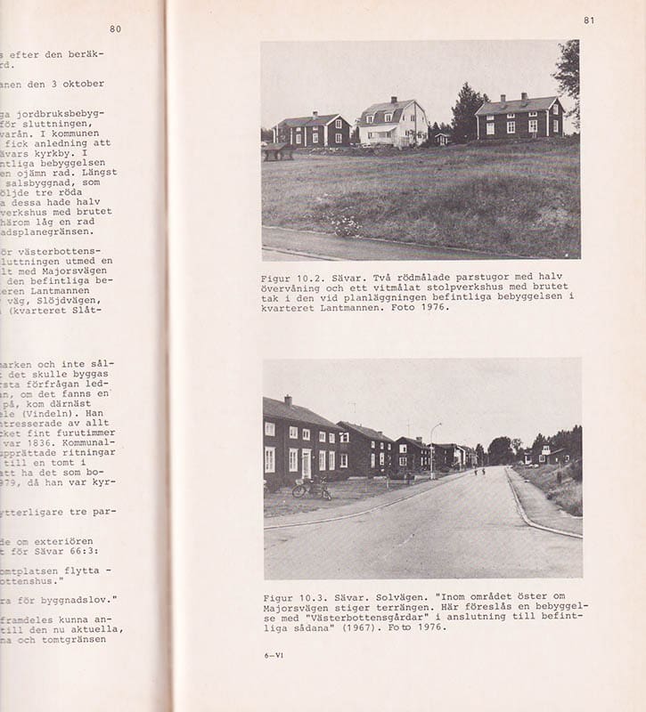 Gullik Dahlstedt : Västerbottensgårdar och småhus