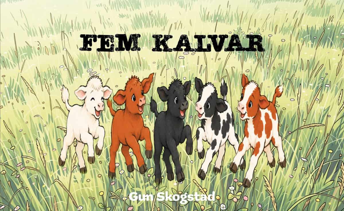 Gun Skogstad : Fem kalvar