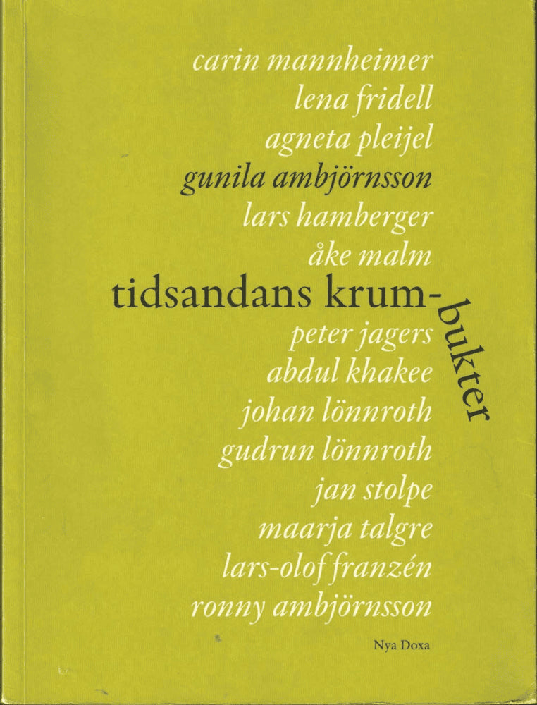 Gunila Ambjörnsson : Tidsandans krumbukter