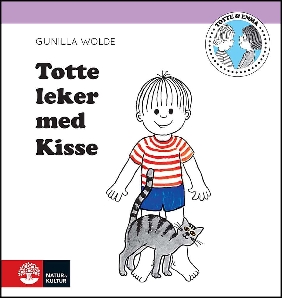 Gunilla Wolde : Totte leker med kisse