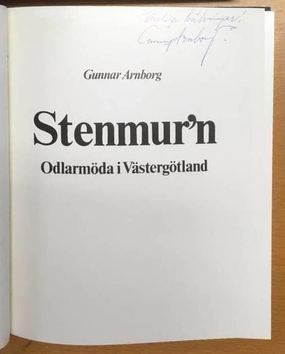 Gunnar Arnborg : Stenmur'n